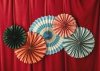 Rozety dekoracyjne Cyrk, zestaw, 26-43 cm (1 op. / 5 szt.)