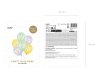 Balony 30 cm, Happy Birthday, mix (1 op. / 6 szt.)