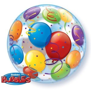 BALLOONS 22 SINGLE BUBBLE YRV