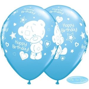 Balon QL 11 z nadr. Me To You Happy Birthday Blue 1 szt.