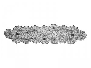 Bieżnik Pajęczyna, czarny, 185x45cm