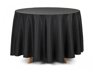 Obrus, czarny, 230cm (1 karton / 10 szt.)