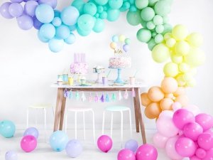 Balony Strong 23cm, Pastel Light Blue (1 op. / 100 szt.)