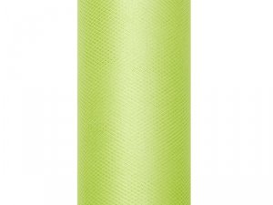 Tiul gładki, j. zielony, 0,3 x 9m