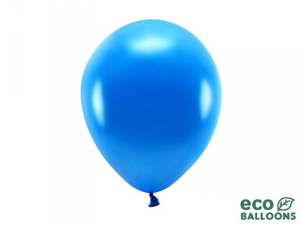 Balony Eco 26cm metalizowane, granat (1 op. / 100 szt.)