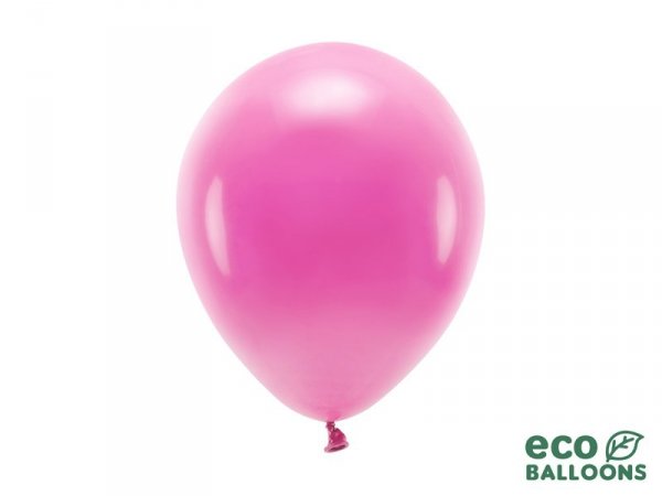 Balony Eco 26cm pastelowe, fuksja (1 op. / 100 szt.)