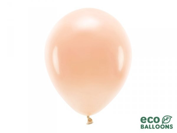 Balony Eco 30cm pastelowe, brzoskwinia (1 op. / 100 szt.)