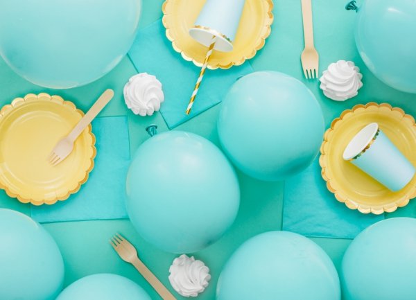 Balony Eco 30cm pastelowe, ciemna mięta (1 op. / 100 szt.)