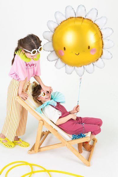 Balon foliowy Słońce, 90 cm, mix