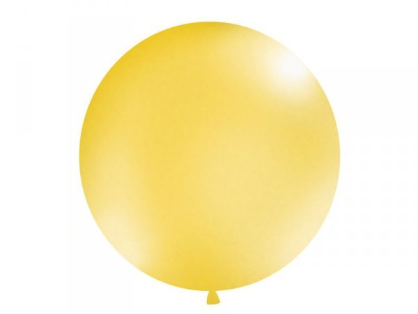Balon okrągły 1m, Metallic Gold