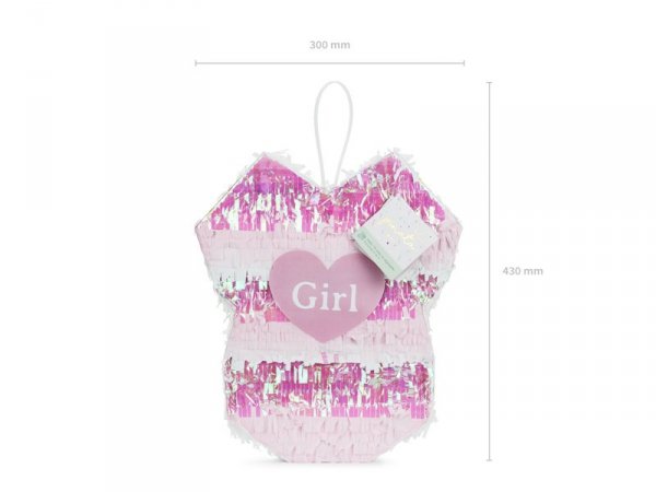 Piniata składana - Body dziecięce Boy or Girl, 30x35x8cm