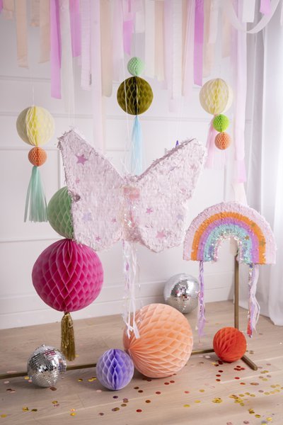 Piniata składana - Motyl, 58x48x10cm (1 karton / 12 szt.)