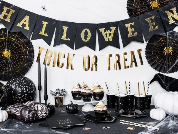 Rozety dekoracyjne Trick or Treat (1 op. / 2 szt.)