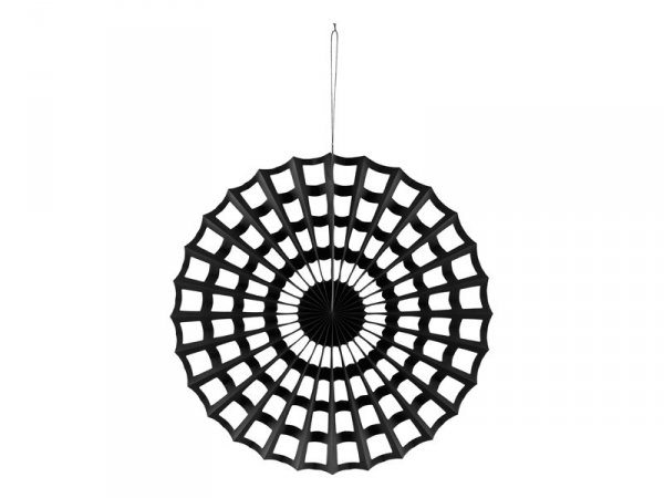 Rozeta dekoracyjna Pajęczyna, czarny, 50 cm