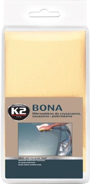 K2 BONA L430 Mikrowłókno polerująco-osuszające 40x40 (żółte)