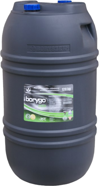 Płyn do chłodnic na glikolu propylenowym do -35stC BORYGO EKO 120KG (115L)