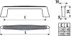 Uchwyt Gamet UU51 128 mm LPS01 - Grafit