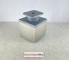 Nóżka meblowa kwadratowa 60mm Inox