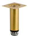 Nóżka meblowa okrągła D-737 100mm Mosiądz