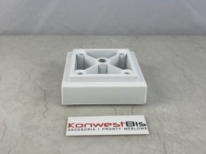 Nóżka meblowa 6601 20mm Biały