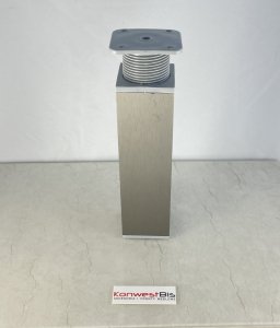 Nóżka meblowa kwadratowa 40x40 150mm Inox