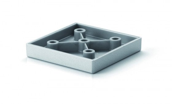 Nóżka meblowa 734 10mm aluminium