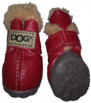 Zolux Buty dla psa T2 czerwone 4szt 4,5x3,5cm