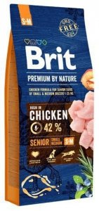 Brit Premium By Nature S+M Senior 3kg