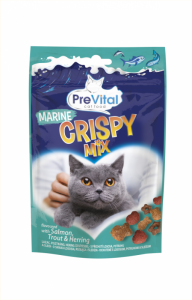 PreVital Snacks CRISPY MIXMARINE przysmak dla kota 60g