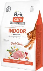 Brit Care Cat Grain Free Indoor karma dla kotów niewychodzących z domu z kurczakiem 400g