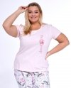 Piżama Cornette 670/327 Dreaming 2 kr/r 3XL-5XL damska