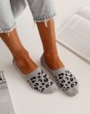 Baleriny Milena Microstopki 0576-028 Panterka 36-41