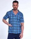 Piżama Cornette 318/53 kr/r 3XL-5XL męska rozpinana