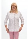 Piżama Martel Maria II 201 3/4 3XL-4XL damska rozpinana