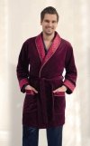 Szlafrok Luna 425 Velour L-2XL męski