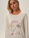 Piżama Henderson Ladies 41902 Florencia dł/r S-2XL