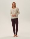Piżama Henderson Ladies 42709 Freja dł/r S-2XL