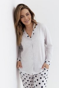 Piżama Cana 149 dł/r 2XL rozpinana
