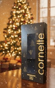 Komplet Cornette 914/03 Świąteczny Night M-2XL