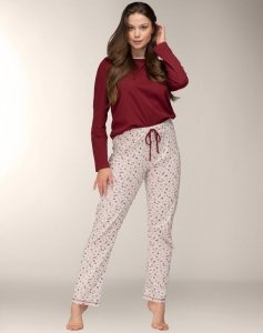 Piżama Mademoiselle Sommeil CC0141 Winter Bloom dł/r S-XL