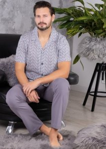 Piżama Hotberg 1747 Kacper kr/r M-XL