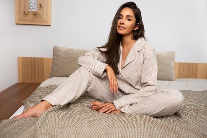 Piżama Sensis Lupita dł/r S-XL rozpinana