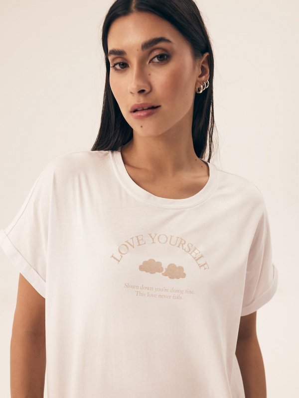 Piżama Henderson Ladies 42646 Nubes kr/r S-2XL