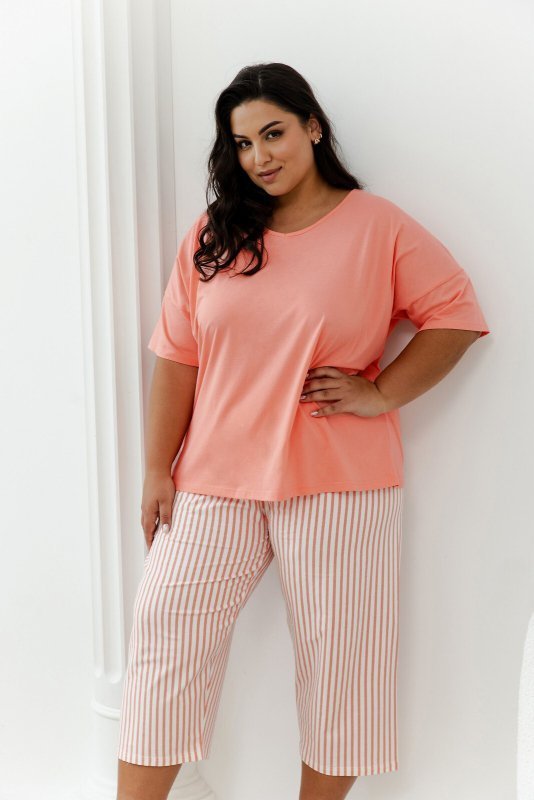 Piżama Taro Eloise 3376 kr/r 4XL-6XL W25 damska