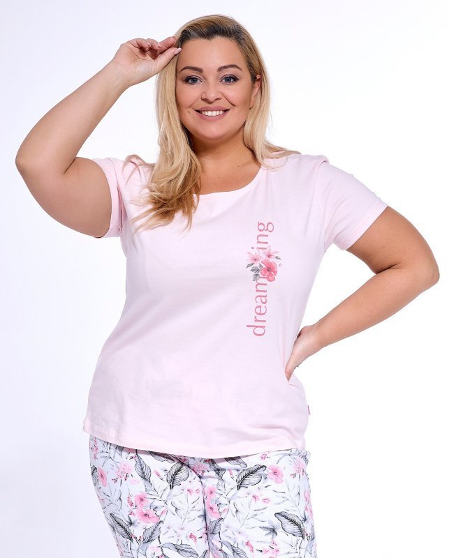 Piżama Cornette 670/327 Dreaming 2 kr/r 3XL-5XL damska