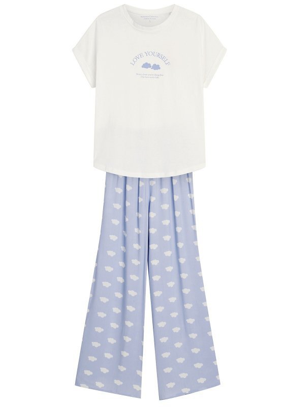 Piżama Henderson Ladies 42730 Nubes kr/r S-XL