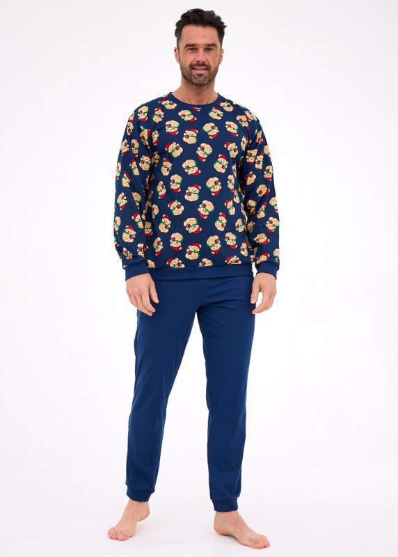 Piżama Cornette 457/293 Teddy 6 dł/r Christmas S-2XL męska
