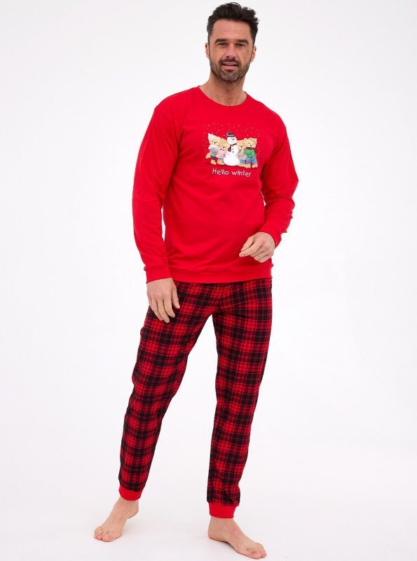 Piżama Cornette 115/289 Winter dł/r Christmas S-2XL męska