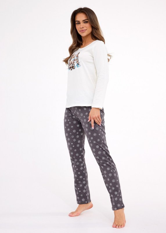 Piżama Cornette 855/428 Friends dł/r Christmas 3XL-5XL