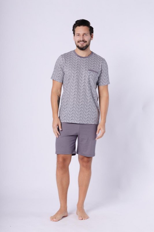 Piżama Hotberg 1751 Karol kr/r M-2XL